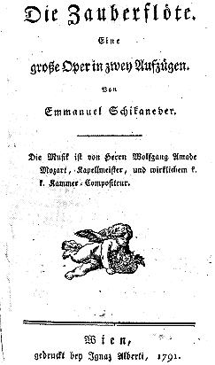 Title-Page Libretto