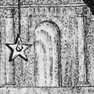 Structure of the wall above the second arcade